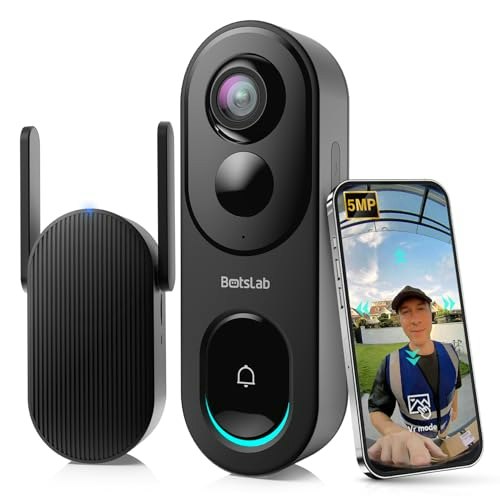Botslab 5MP Wireless Doorbell Camera: $75.99 Botslab 5MP Wireless Doorbell Camera: $75.99