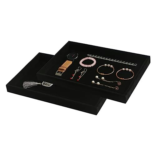 Coward Velvet Stackable Jewelry Organizer Tray 2-Pack: $16.78 Coward Velvet Stackable Jewelry Organizer Tray 2-Pack: $16.78