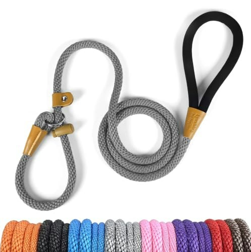 Braided Rope Dog Slip Lead: $9.98 Braided Rope Dog Slip Lead: $9.98
