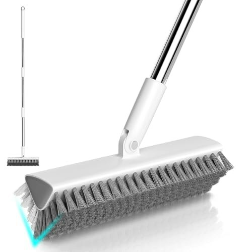 Floor Scrub Brush with Long Handle: $15.29 Floor Scrub Brush with Long Handle: $15.29
