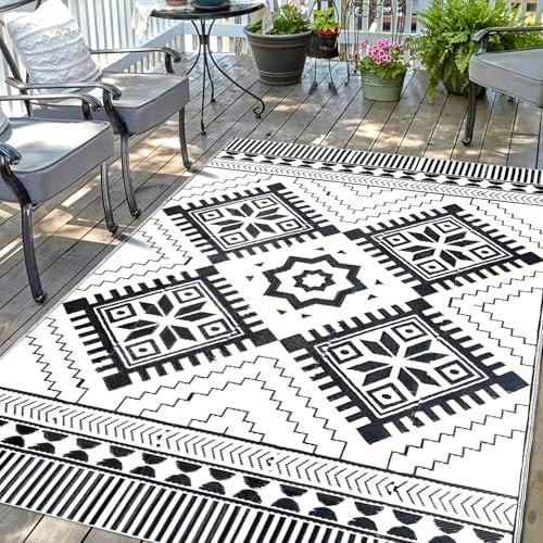 5x8-Foot Waterproof Reversible Plastic Straw Outdoor Rug: $20.38 5x8-Foot Waterproof Reversible Plastic Straw Outdoor Rug: $20.38