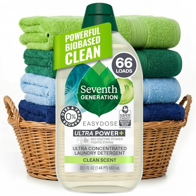 Seventh Generation Ultra Power Plus 23-oz. Laundry Detergent for $5.54 via Sub & Save + free shipping w/ Prime
