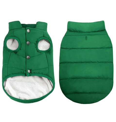 Asenku Dog Winter Fleece Puffer Jacket: $31.49 Asenku Dog Winter Fleece Puffer Jacket: $31.49