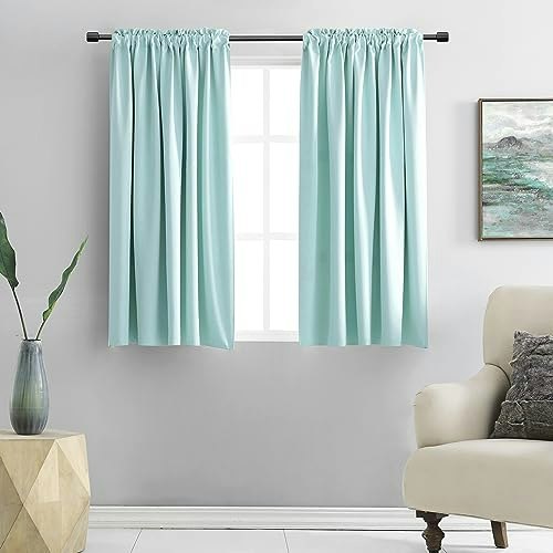 Donren 42" x 45" Blackout Room Darkening Curtains 2-Pack: $22.71 Donren 42" x 45" Blackout Room Darkening Curtains 2-Pack: $22.71