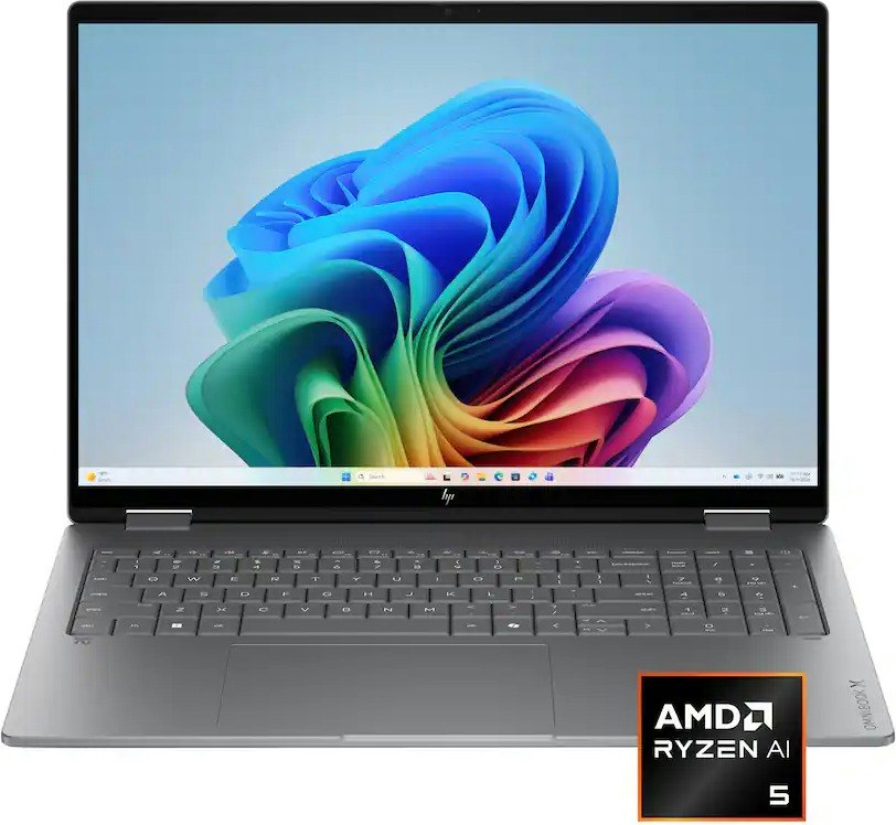 HP OmniBook X Flip Ryzen AI 5 430 16" Laptop PC: $650 HP OmniBook X Flip Ryzen AI 5 430 16" Laptop PC: $650