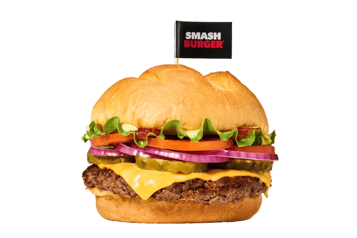 Smashburger Single Smash Burger: $1