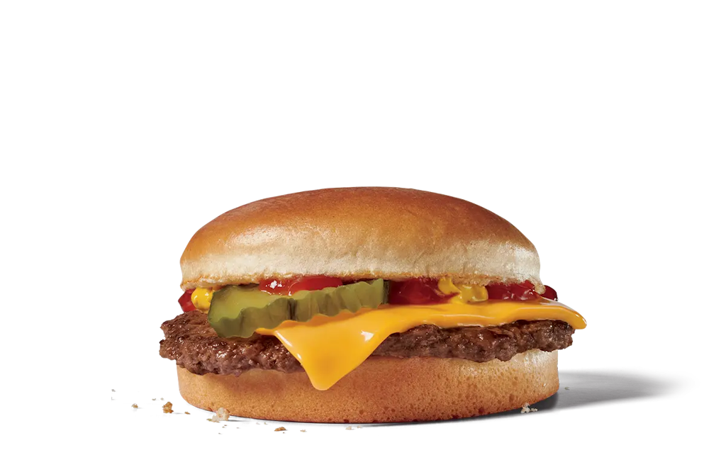 Jack in the Box Jr. Cheeseburger: Free w/ $1 purchase