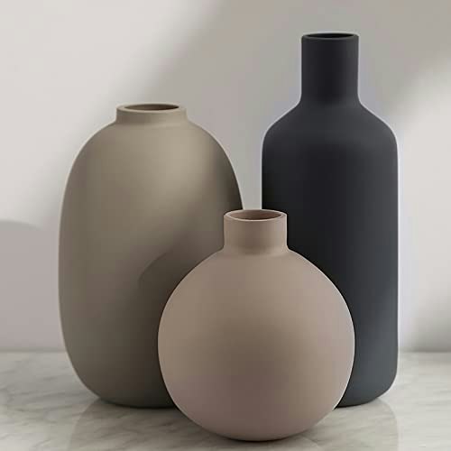 Smiletag Modern Farmhouse Ceramic Vase 3-Pack: $34.99 Smiletag Modern Farmhouse Ceramic Vase 3-Pack: $34.99