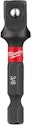 Milwaukee Shockwave 1/4" Hex Shank to 3/8" Square Socket Adapter for $3 + free shipping w/ Prime