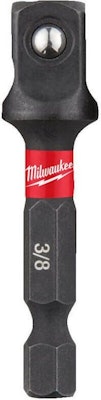 Milwaukee Shockwave 1/4" Hex Shank to 3/8" Square Socket Adapter for $3 + free shipping w/ Prime