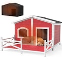 Outdoor Dog House with Insulated Liner for $120 + free shipping