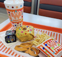Bacon & Cheese Whataburger Jr.: Free w/ medium fries and drink purchase