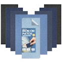 Dreahlife Iron-on Denim Patches 10-Pack for $2 + free shipping w/ Prime