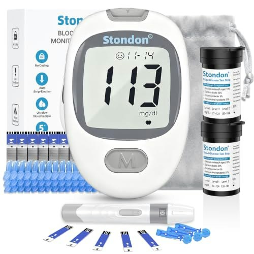 Stondon Blood Glucose Monitor Kit: $10 w/ Prime
