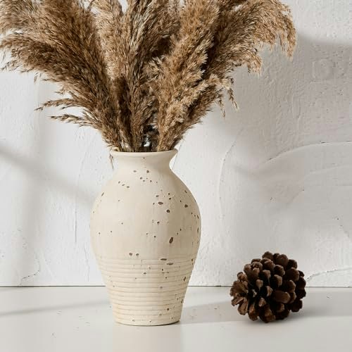 Siducal 9.2-inch Ceramic Rustic Farmhouse Vase: $54.17 Siducal 9.2-inch Ceramic Rustic Farmhouse Vase: $54.17