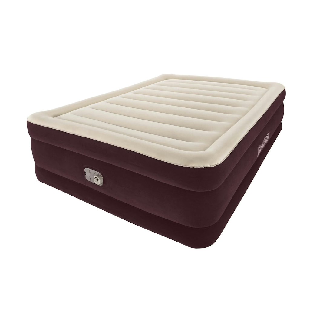 Bestway SleepSupport Premium Queen 20" Air Mattress w/ Built-In Pump: $57
