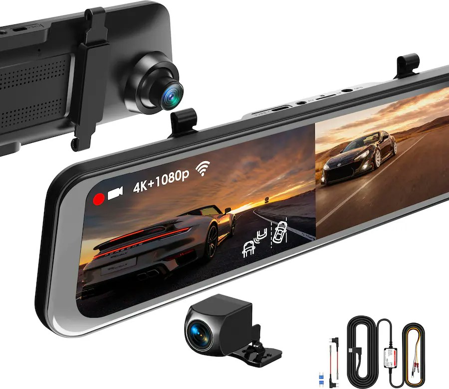 Rexing M2 Max Pro 4K WiFi GPS Mirror Dash Cam: $160 Rexing M2 Max Pro 4K WiFi GPS Mirror Dash Cam: $160