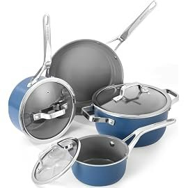 Mosiech 7-Piece Ceramic Nonstick Cookware Set: From $46