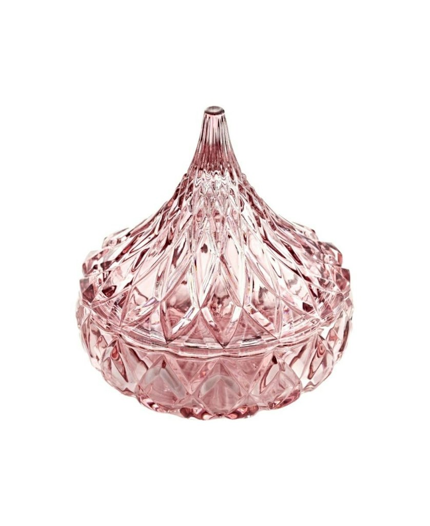 Godinger Blush Glass Hershey Kiss Candy Dish: $15