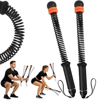Adjustable Weighted Cordless Battle Ropes for Home Gym for $21 + free shipping w/ Prime