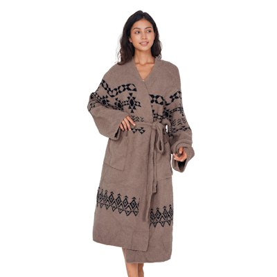 Women's Plush Robe with Pockets for $40 + free shipping