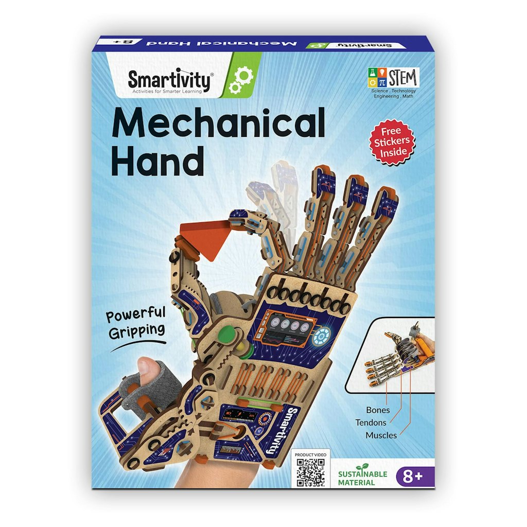 Smartivity Robotic Mechanical Hand STEM Toy: $25