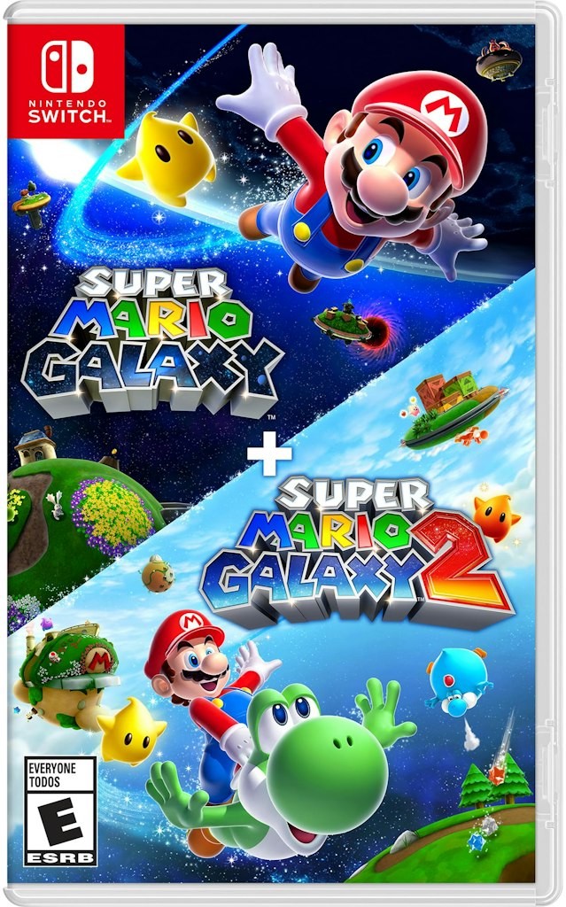 Super Mario Galaxy + Super Mario Galaxy 2 Nintendo Switch Game Bundle: $49