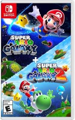 Super Mario Galaxy + Super Mario Galaxy 2 Nintendo Switch Game Bundle for $49 + free shipping