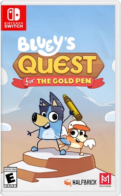 Bluey's Quest for the Gold Pen Nintendo Switch Game for $30 + free shipping w/ Prime