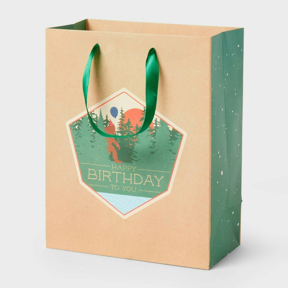 Spritz Happy Birthday Bigfoot Gift Bag: $2.50