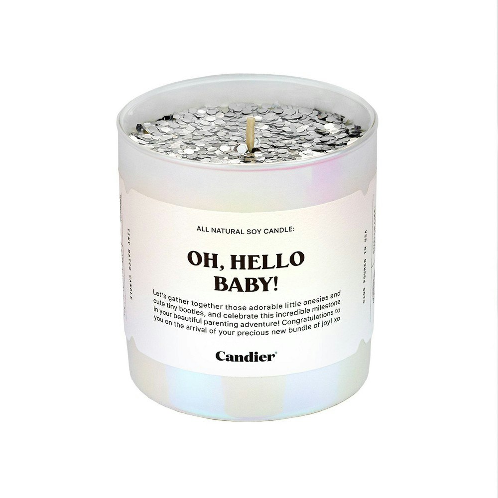 Candier Hello Baby 9oz Soy Wax Candle: $33.99 Candier Hello Baby 9oz Soy Wax Candle: $33.99