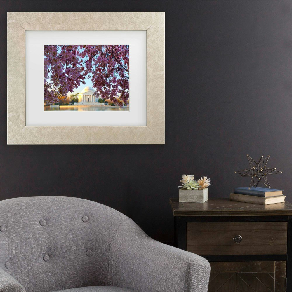 Trademark Fine Art Mich Catanzaro Jefferson Memorial 11"x14" Matted Framed Art: $33.99 Trademark Fine Art Mich Catanzaro Jefferson Memorial 11"x14" Matted Framed Art: $33.99