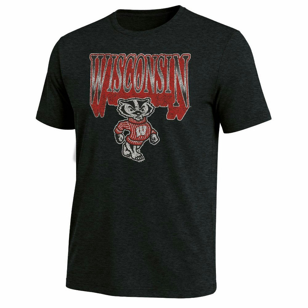 Wisconsin Badgers Men's Short Sleeve T-Shirt: $19.99 Wisconsin Badgers Men's Short Sleeve T-Shirt: $19.99