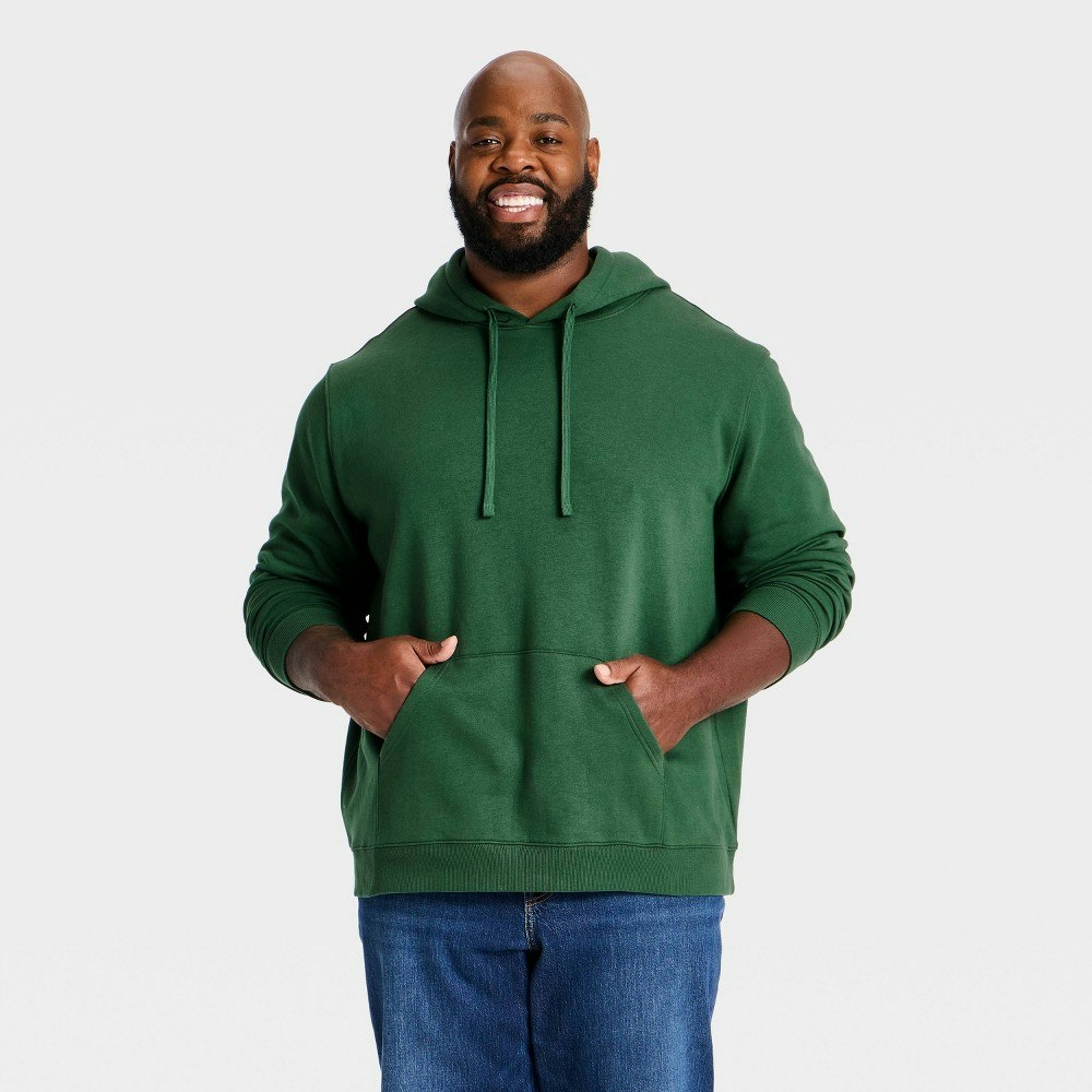 Goodfellow & Co Men's Big & Tall Fleece Hooded Sweatshirt: $25