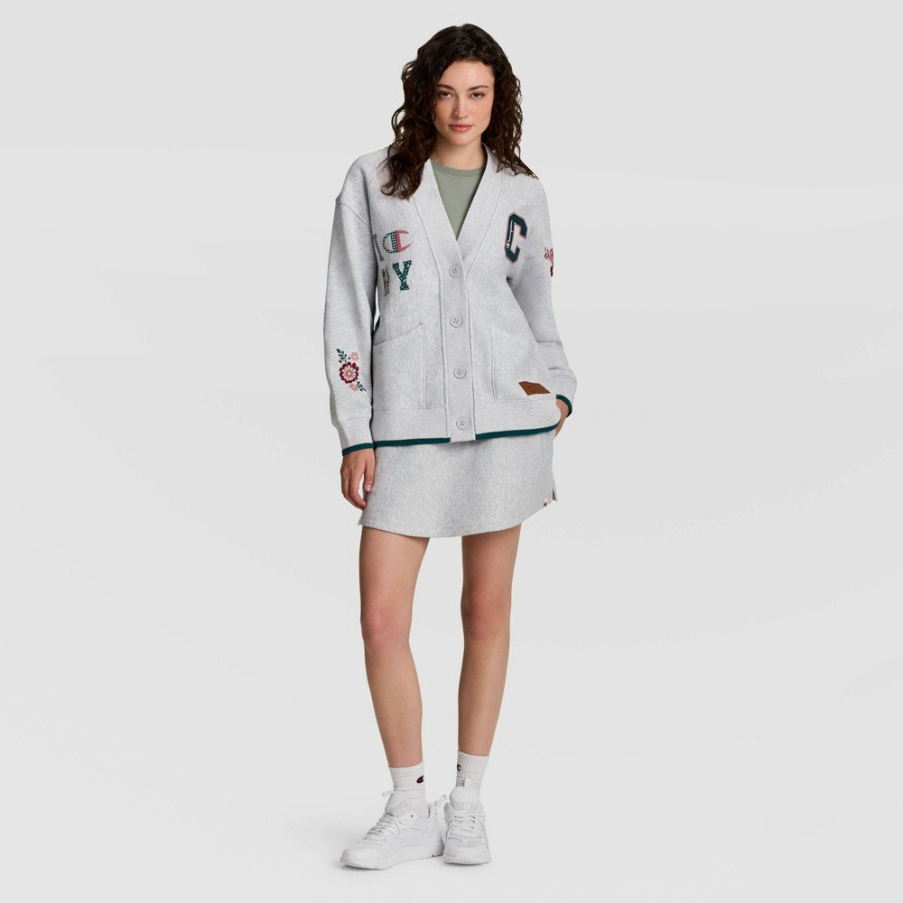 Champion Women's Patchwork Fleece Cardigan: $60 Champion Women's Patchwork Fleece Cardigan: $60