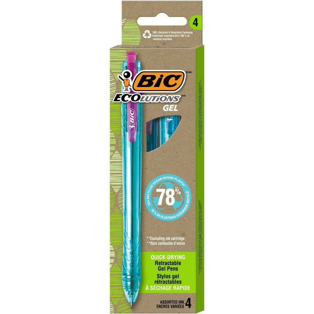 BiC Gel Pen 4-Pack: $5.69 BiC Gel Pen 4-Pack: $5.69