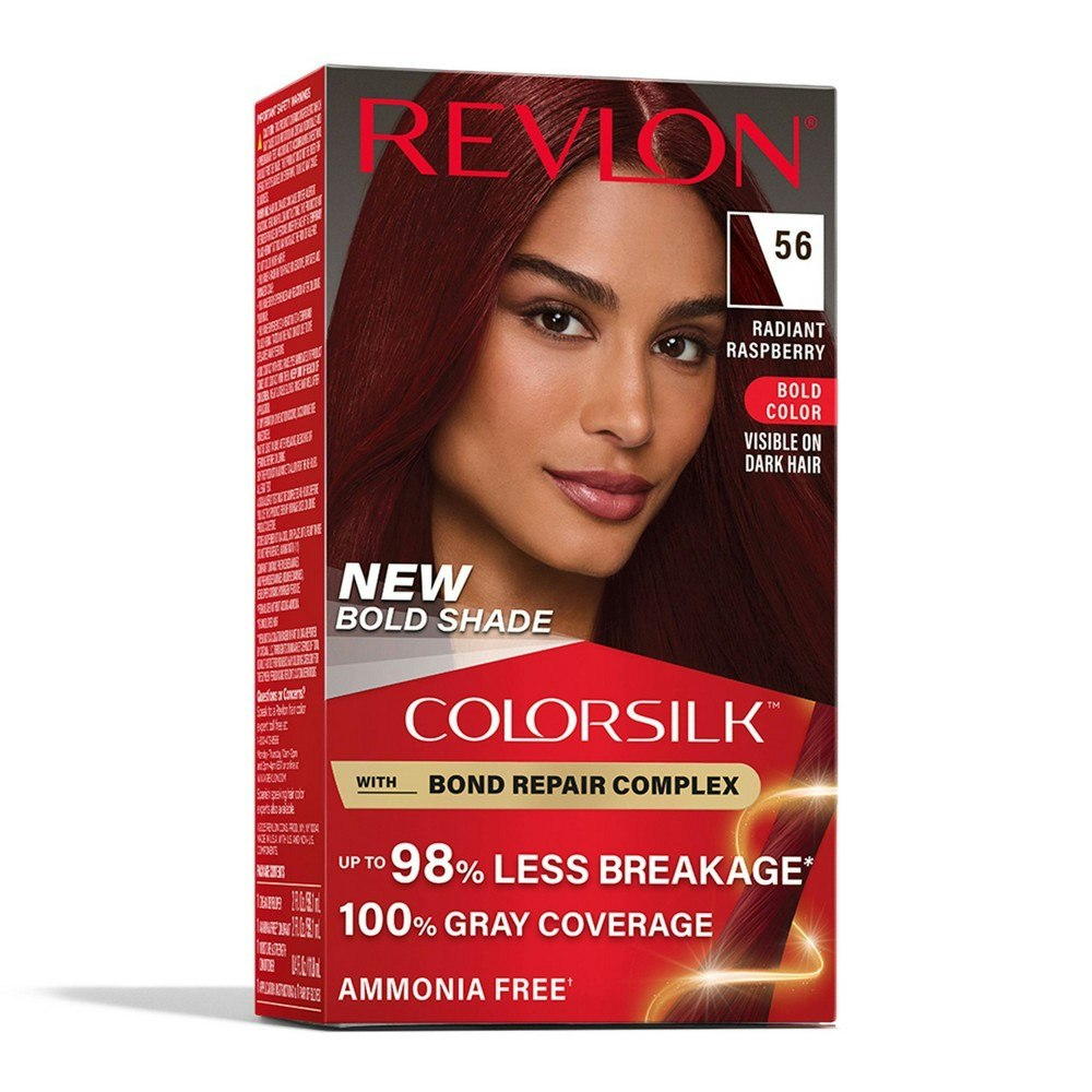 Revlon ColorSilk Permanent Hair Color 56 Radiant Raspberry: $4.99
