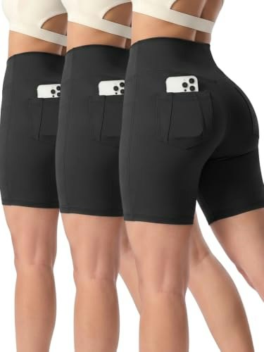 Cokqu High Waist Biker Shorts 3-Pack: $25.48 Cokqu High Waist Biker Shorts 3-Pack: $25.48