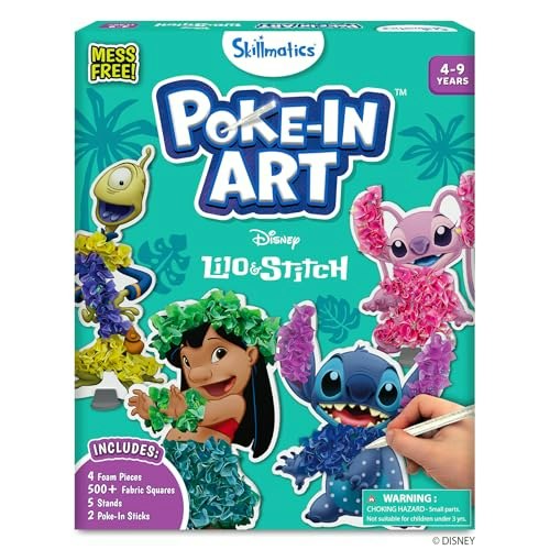 Skillmatics Lilo & Stitch Poke-in Wood Craft Kit: $21.22 Skillmatics Lilo & Stitch Poke-in Wood Craft Kit: $21.22