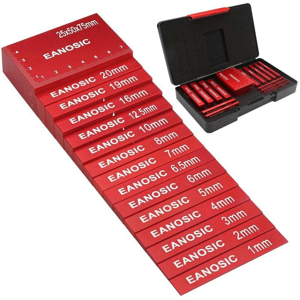 15-Piece Setup Block Height Gauge Set: $141.16 15-Piece Setup Block Height Gauge Set: $141.16