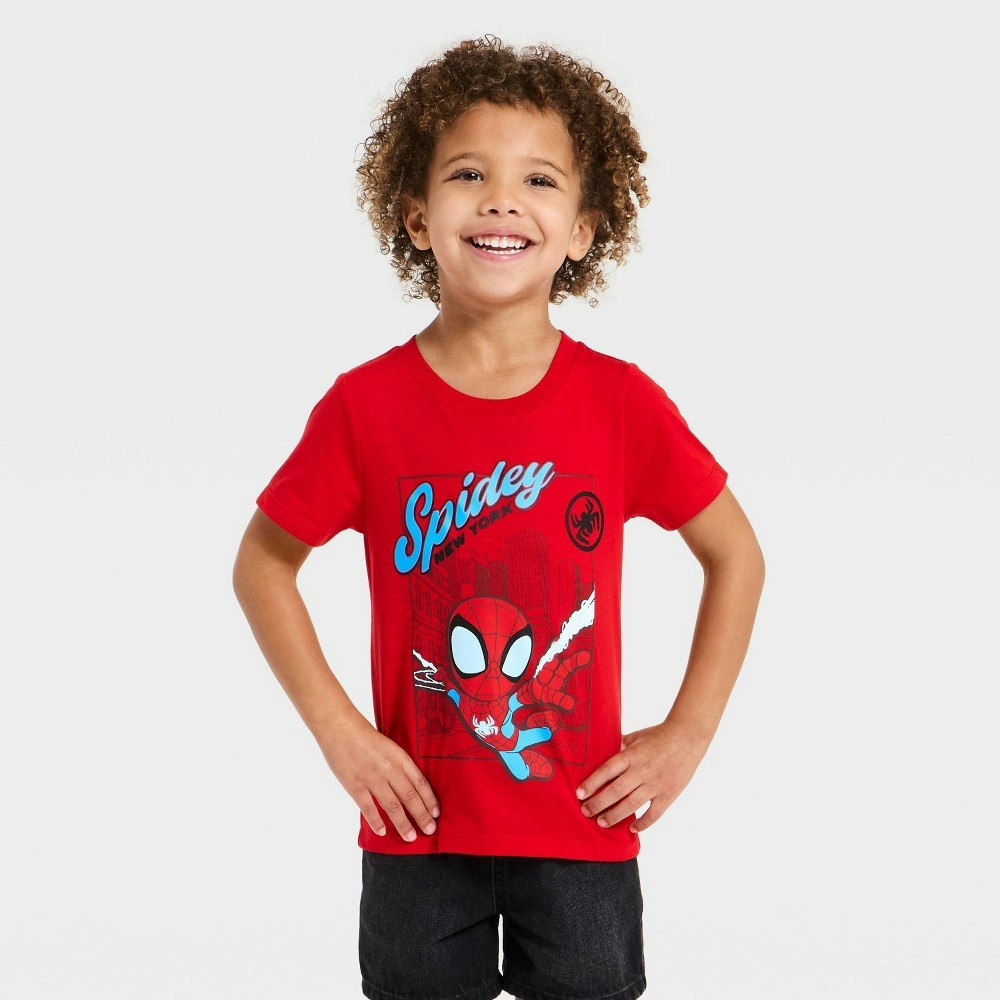 Toddler Boys' Marvel Spidey Web T-Shirt 3T: $8 Toddler Boys' Marvel Spidey Web T-Shirt 3T: $8
