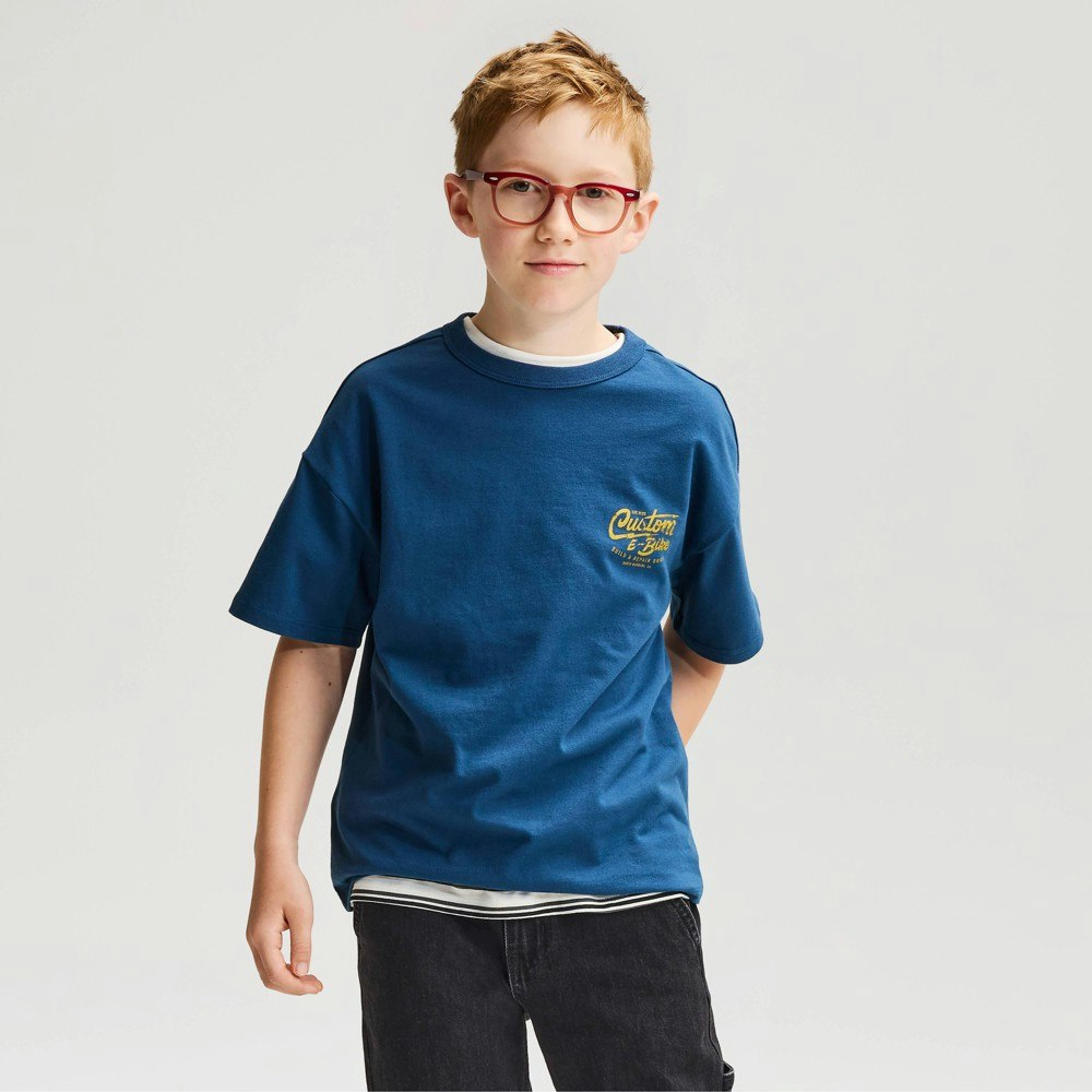 Cat & Jack Boys' E-Bike Graphic T-Shirt: $7 Cat & Jack Boys' E-Bike Graphic T-Shirt: $7