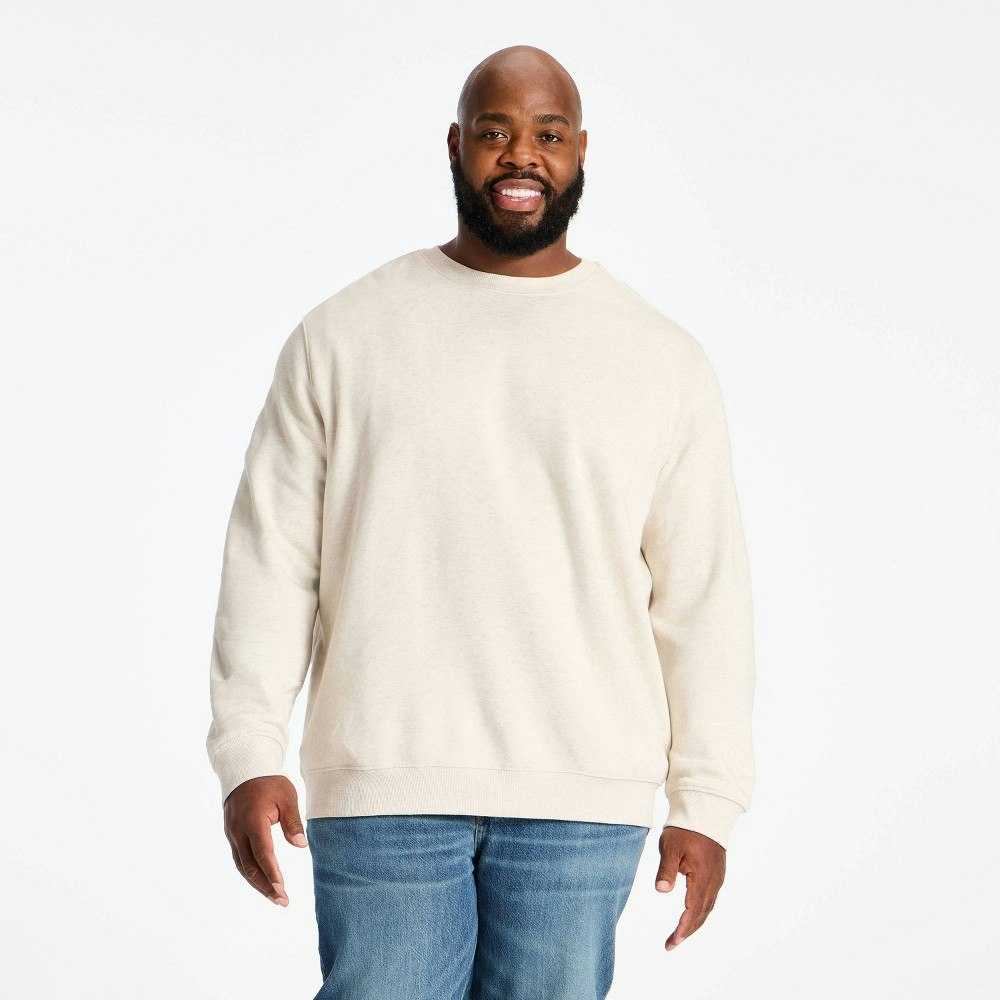 Goodfellow & Co Men's Big & Tall Fleece Crewneck Pullover Sweatshirt: $20 Goodfellow & Co Men's Big & Tall Fleece Crewneck Pullover Sweatshirt: $20