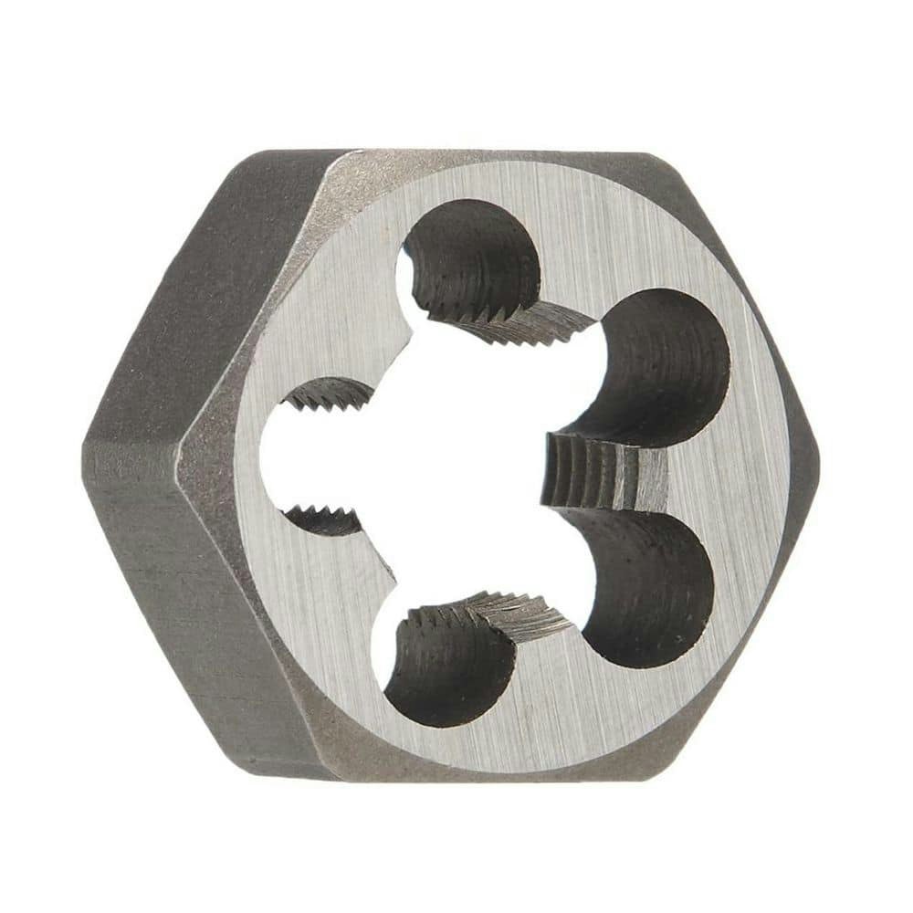 1-1/8 inch 7 TPI Carbon Steel Left Hand Hex Rethreading Die: $41.36