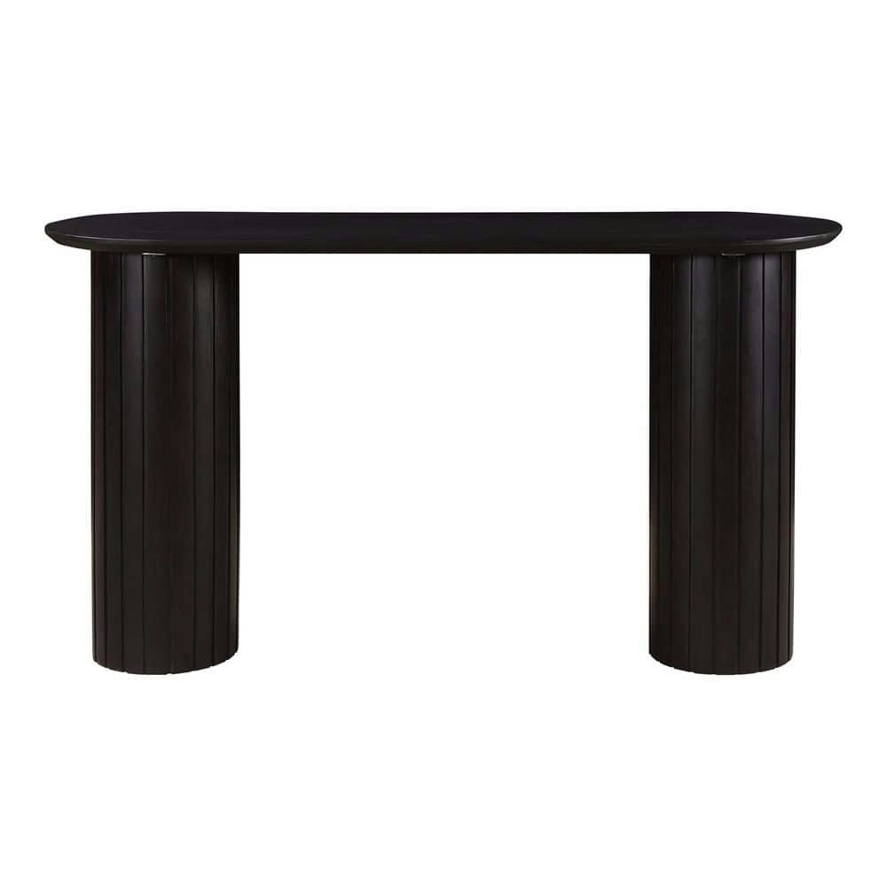 Tatiana 54-inch Oval Acacia Wood Console Table: $1,099 Tatiana 54-inch Oval Acacia Wood Console Table: $1,099