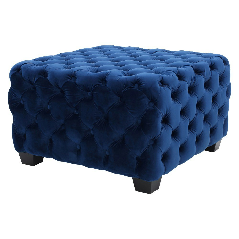 Christopher Knight Home Jaymee Tufted Velvet Ottoman: $174.59 Christopher Knight Home Jaymee Tufted Velvet Ottoman: $174.59