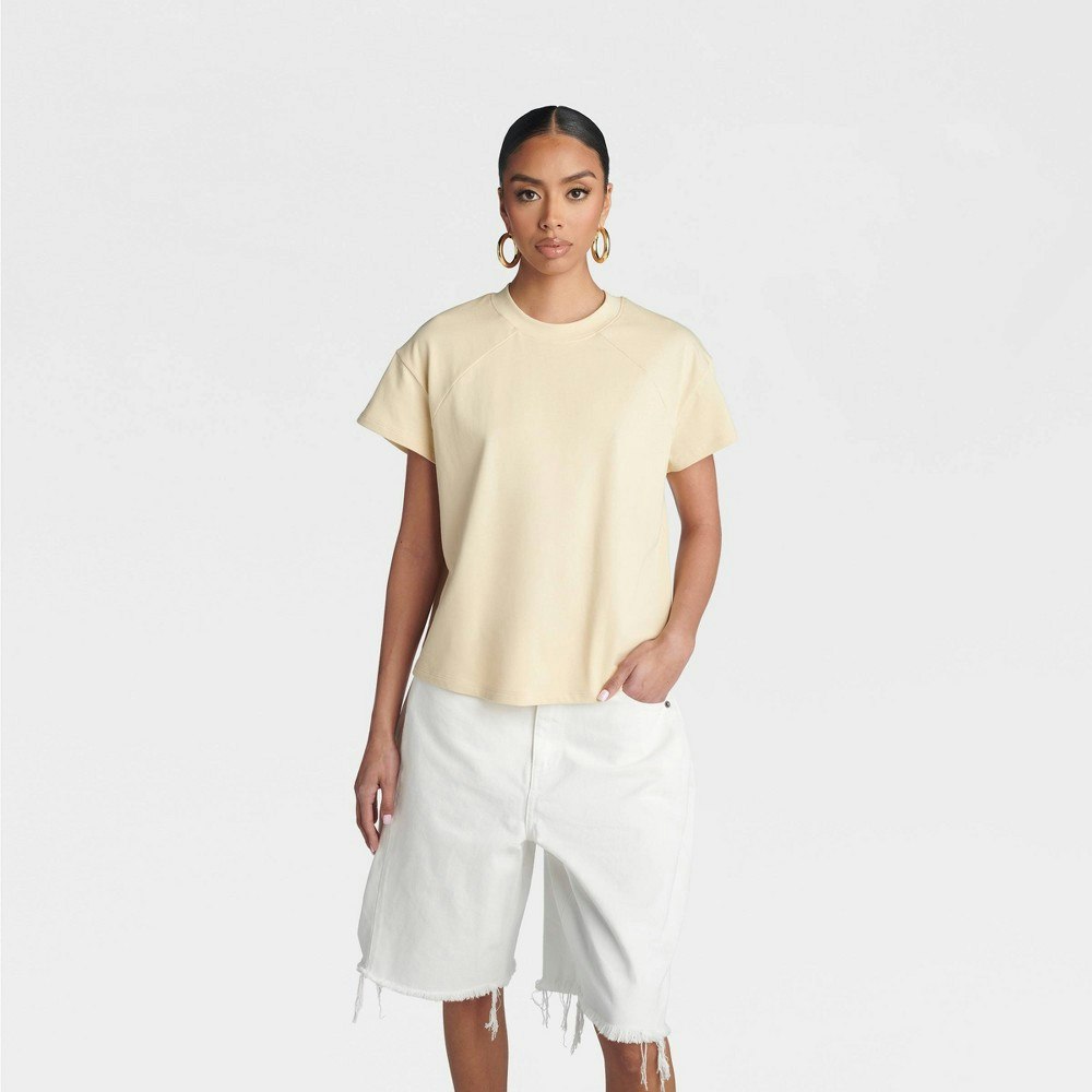 Kahlana Women's Short Sleeve Baseball T-Shirt: $17.50 Kahlana Women's Short Sleeve Baseball T-Shirt: $17.50