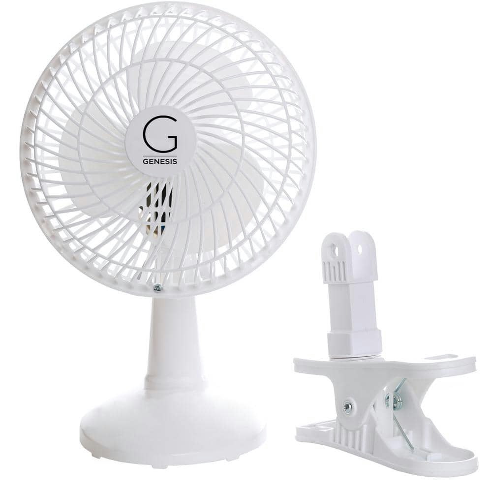 6-Inch Convertible Table-Top and Clip Fan: $14.53