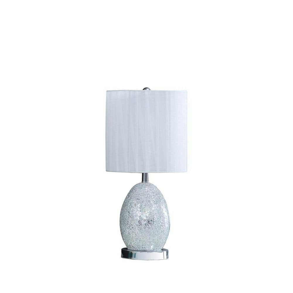 20-Inch Metal and Glass Table Lamp: $115.16 20-Inch Metal and Glass Table Lamp: $115.16