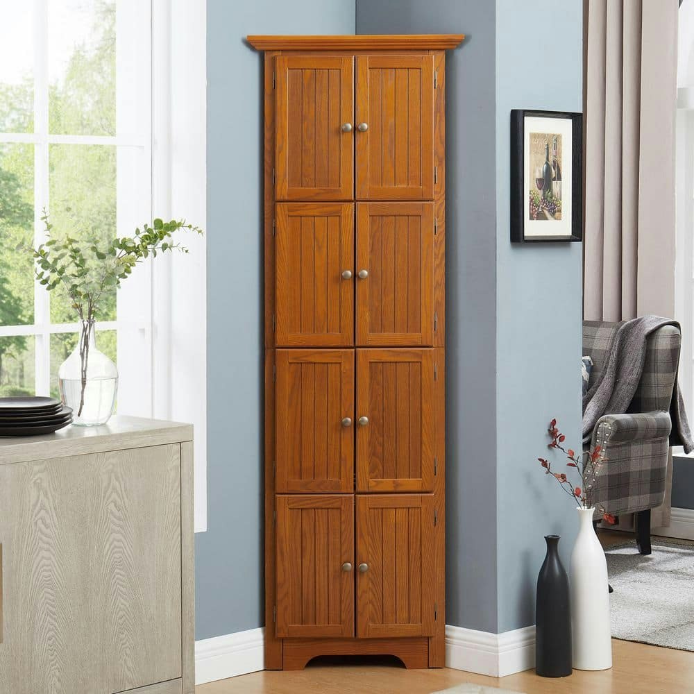 4-Tier 72-Inch Oak Storage Cabinet: $276.95 4-Tier 72-Inch Oak Storage Cabinet: $276.95
